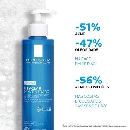 Gel de limpeza facial