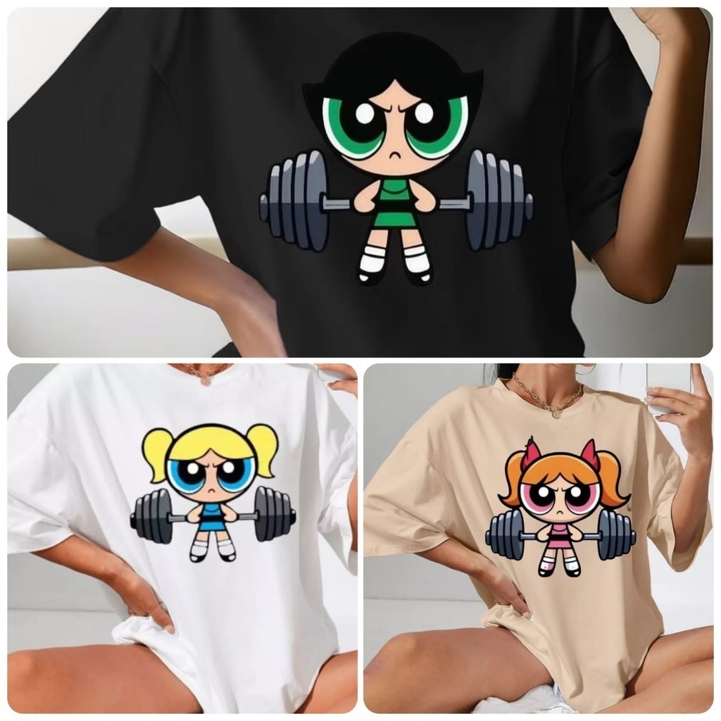 Kit 3 camisetas super poderosas