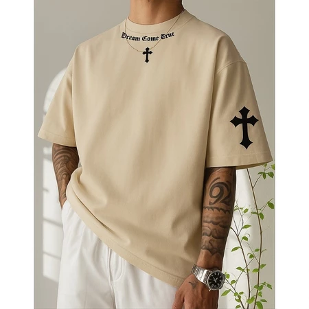 Camiseta Masculina Oversized Streetwear Urbano